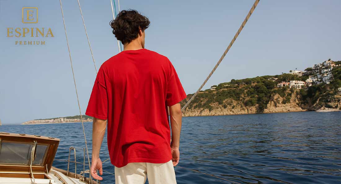 Pamuklu Tişört Erkek - Espina Premium