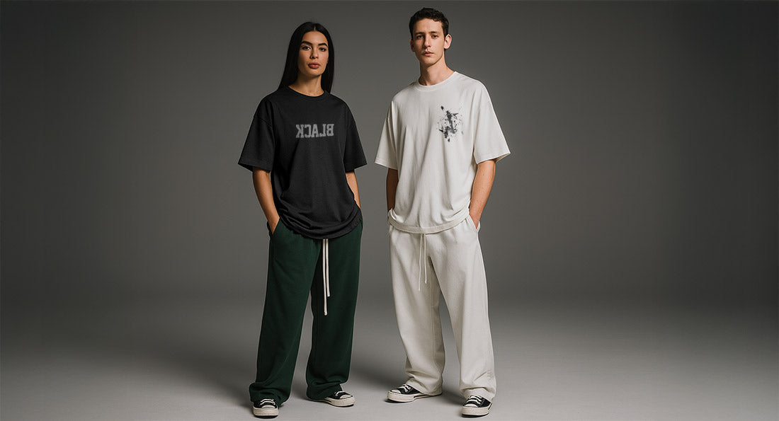 Pamuklu ve Baskılı Tişört - Espina Premium