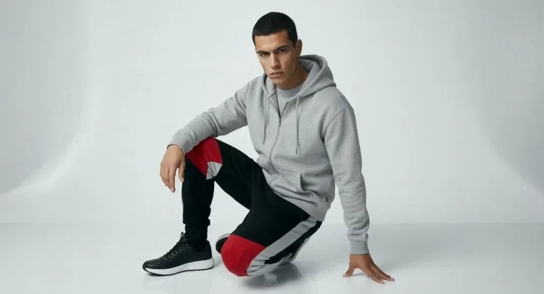 Unisex Fermuarlı Sweatshirt