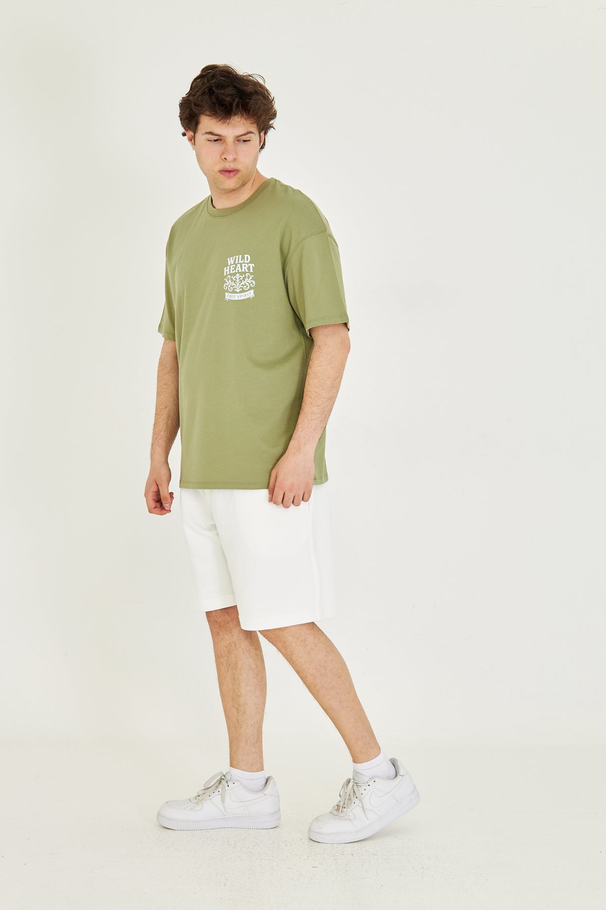 Sırt Tasarım Oversize Tişört