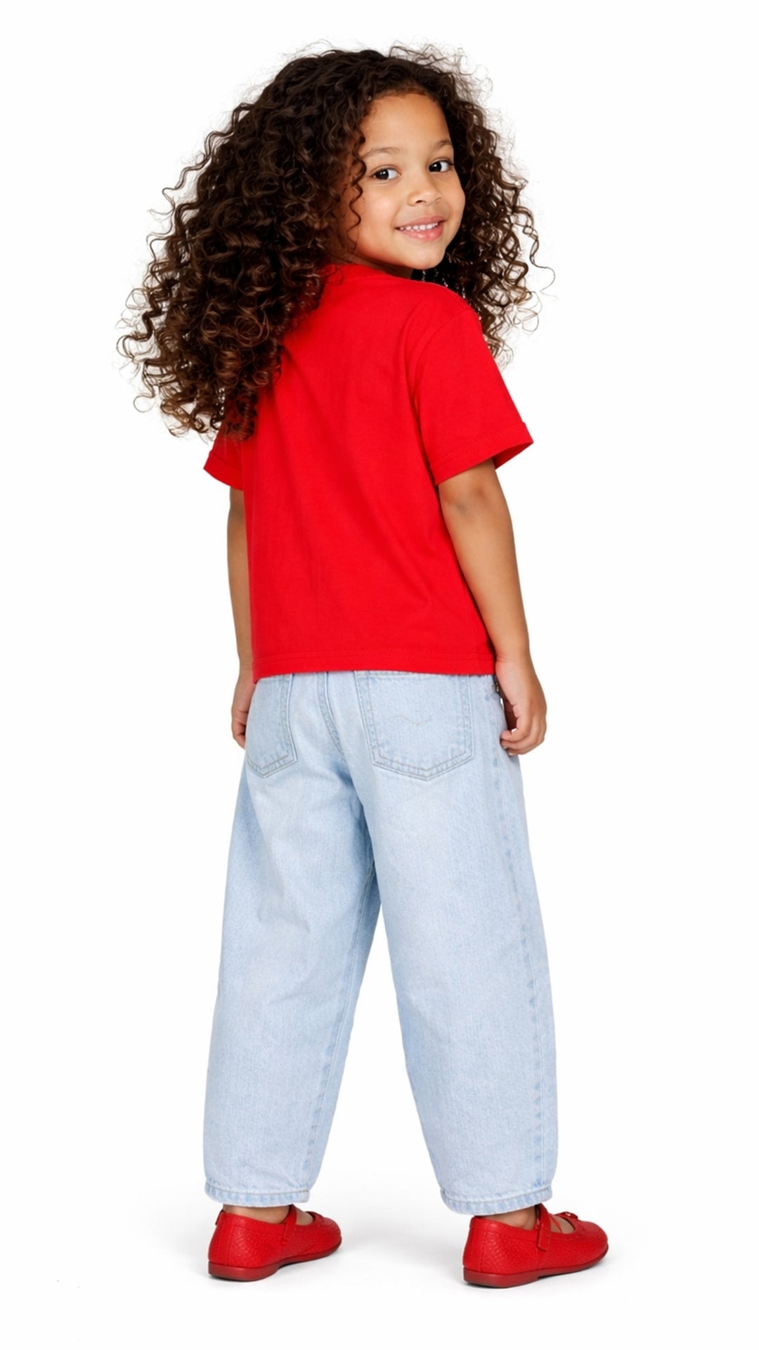 Kız Çocuk Bebek %100 Pamuk Basic Tişört 3'lü Set