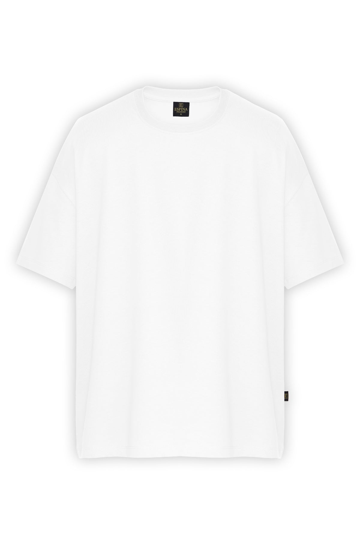 Basic Tişört Oversize - Beyaz