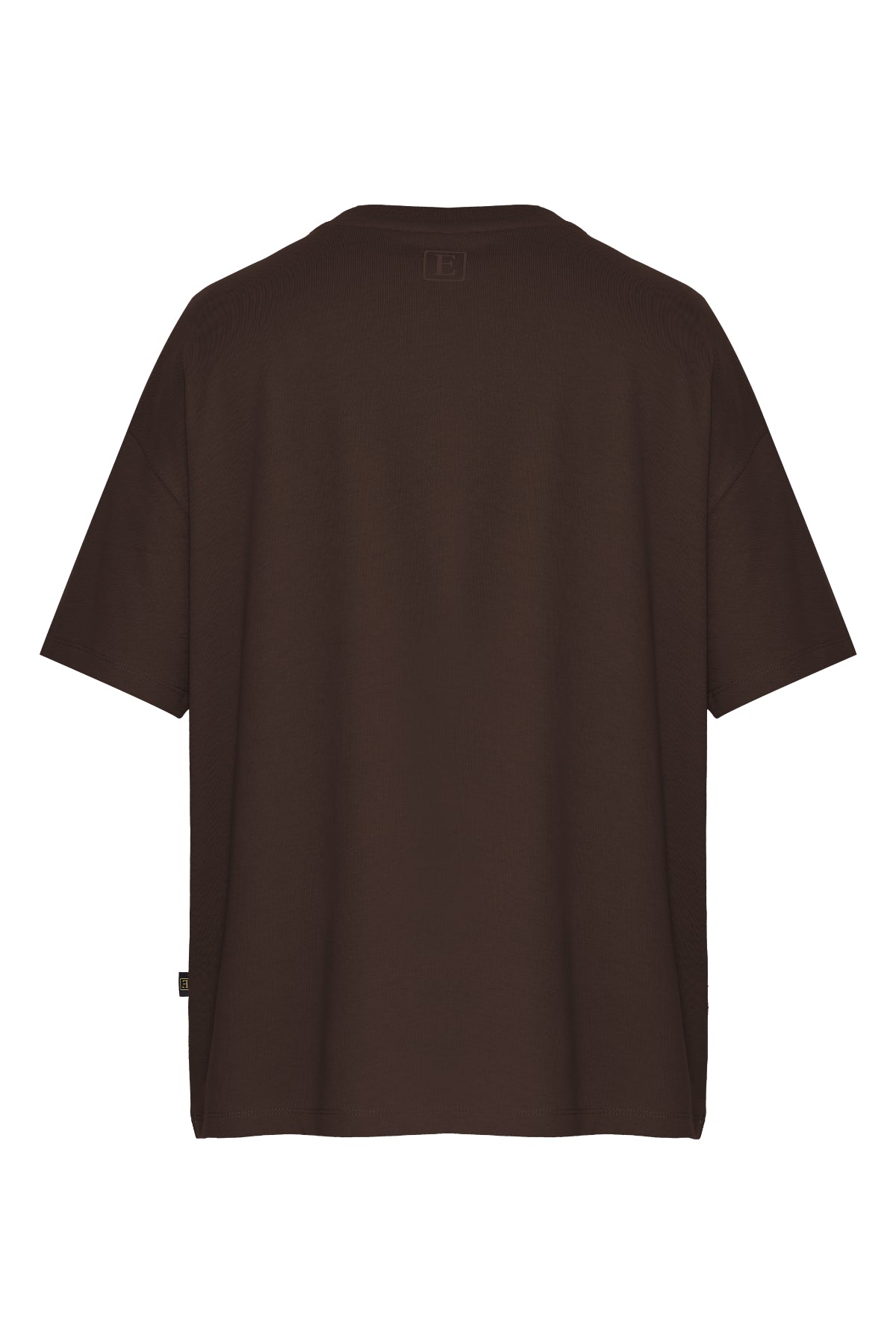 Basic Tişört Oversize - Kahve