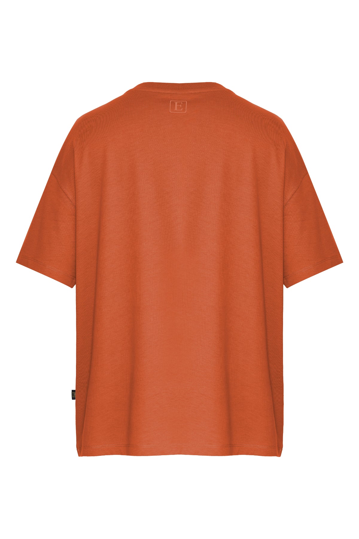 Basic Tişört Oversize - Kiremit