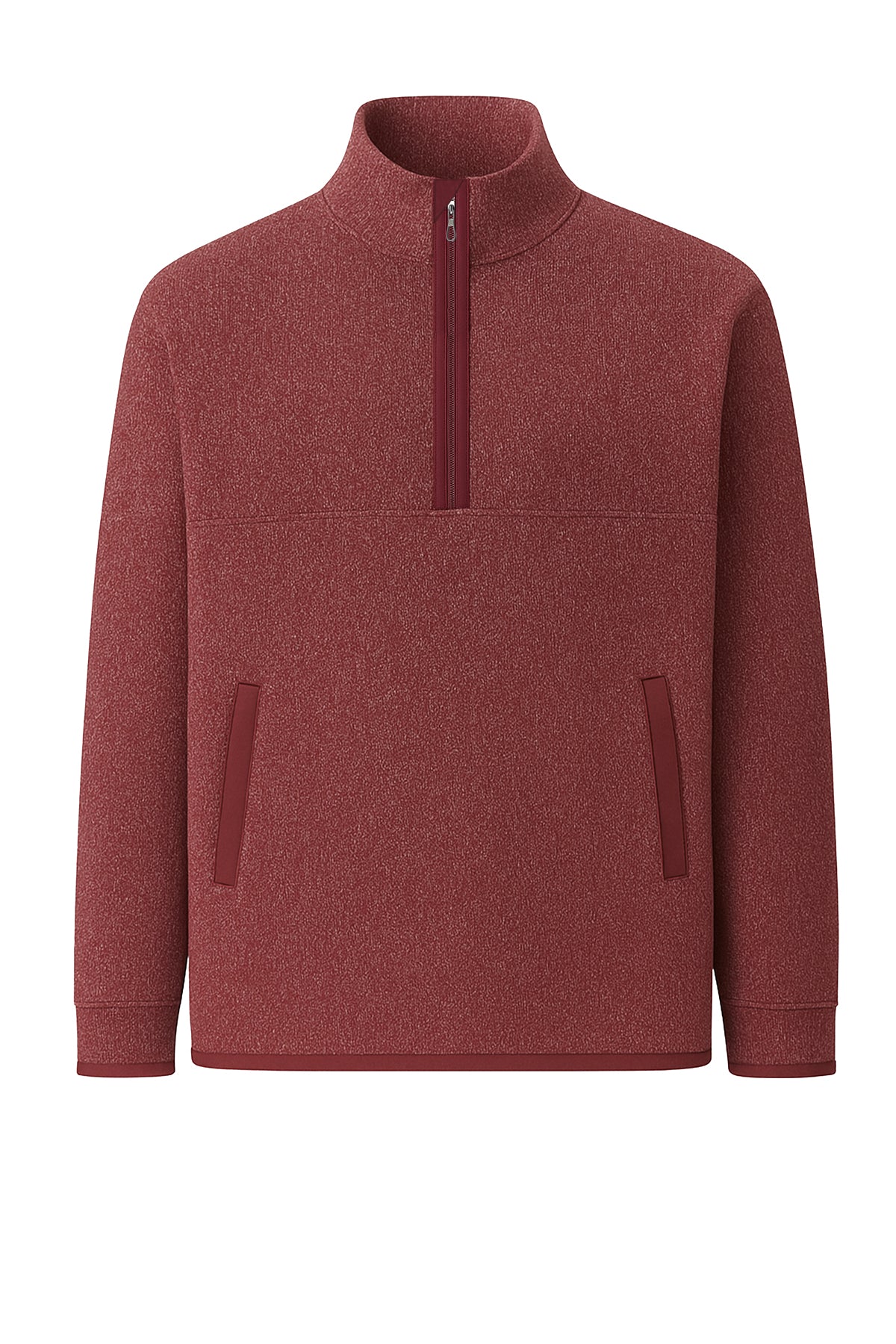 Yarım Balıkçı Fermuarlı Sweatshirt