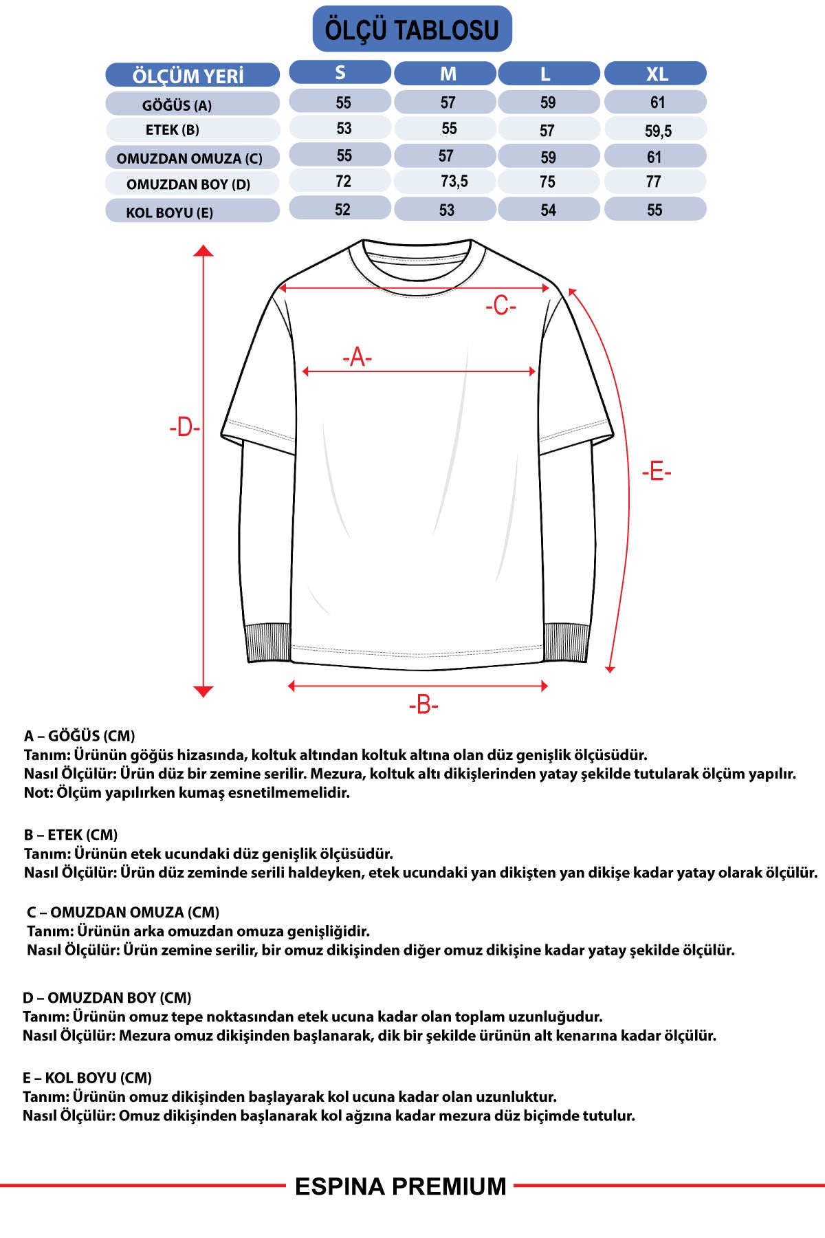 Unisex Çift Kollu Basic Oversize Tişört