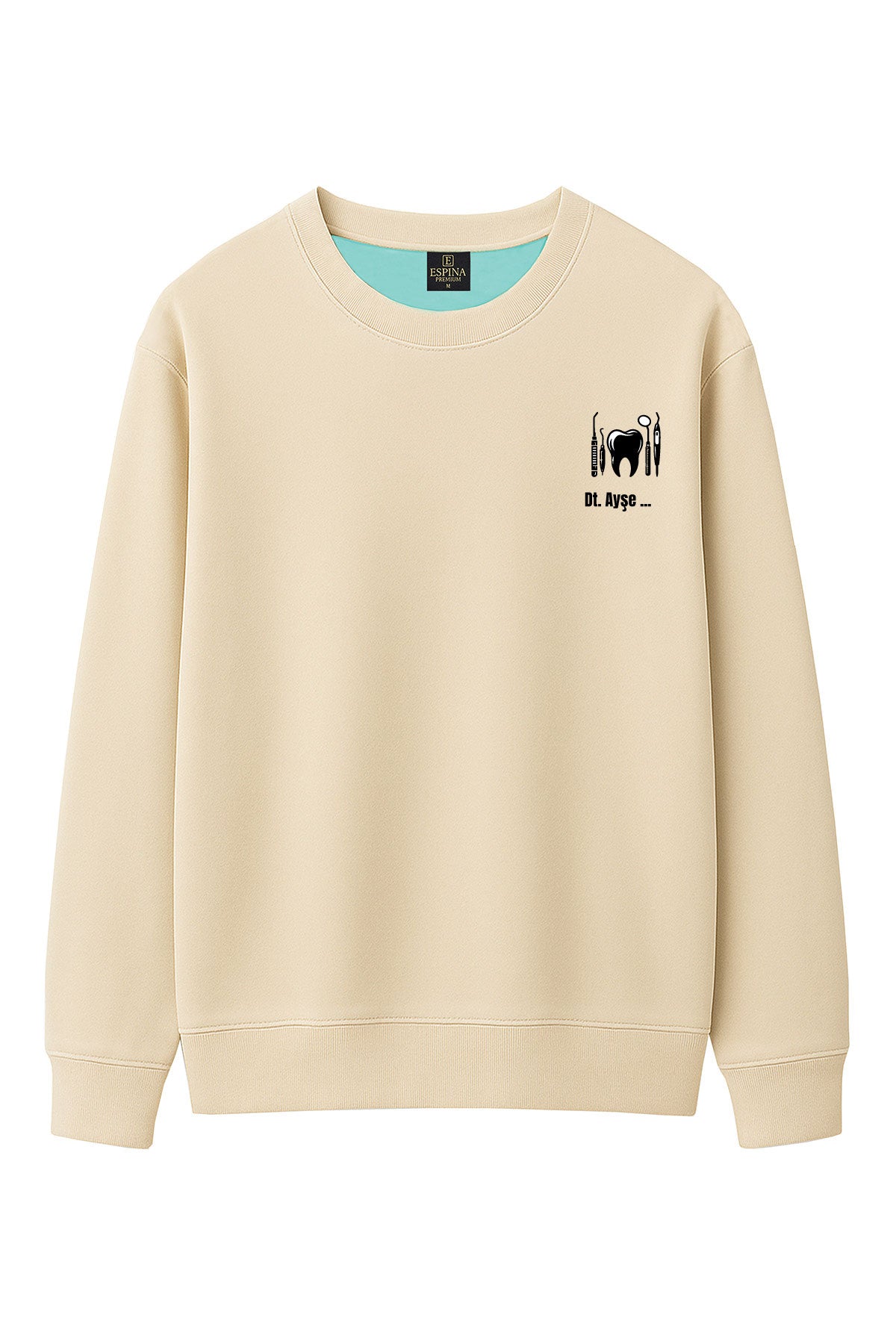 Diş Hekimlerine Özel Baskılı Sweatshirt