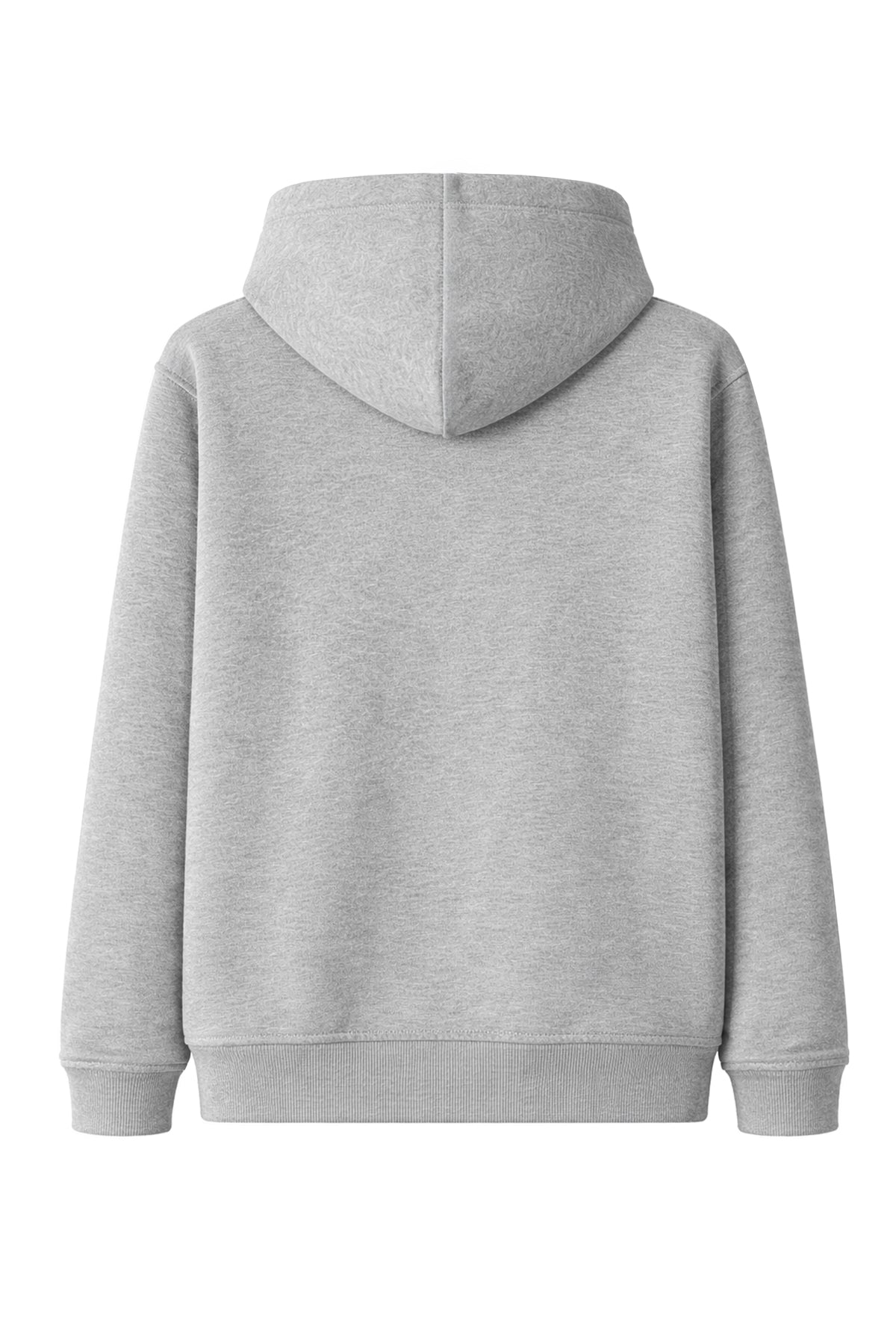Unisex Fermuarlı Kapüşonlu Sweatshirt