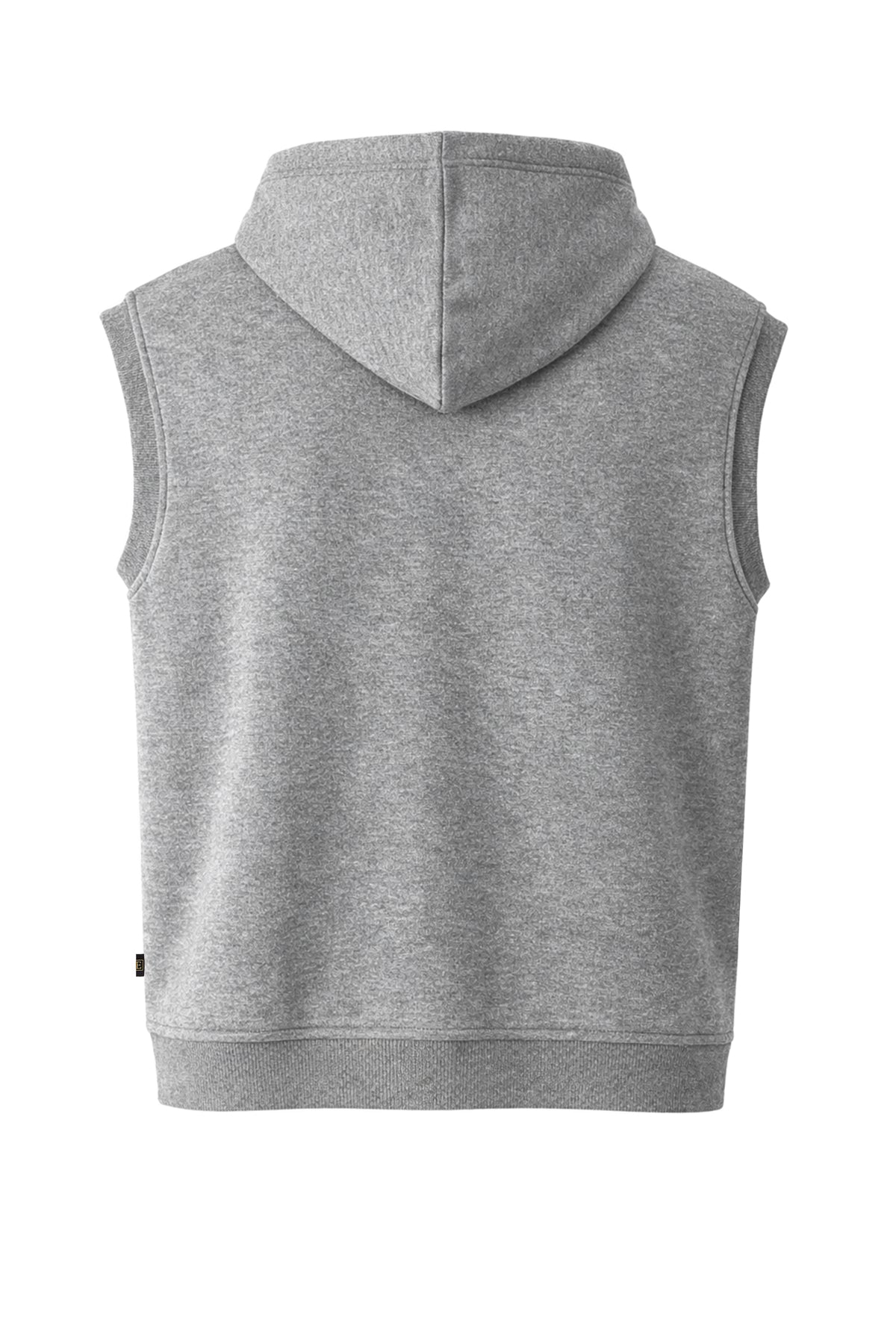 Erkek Kapüşonlu Fermuarlı Yelek