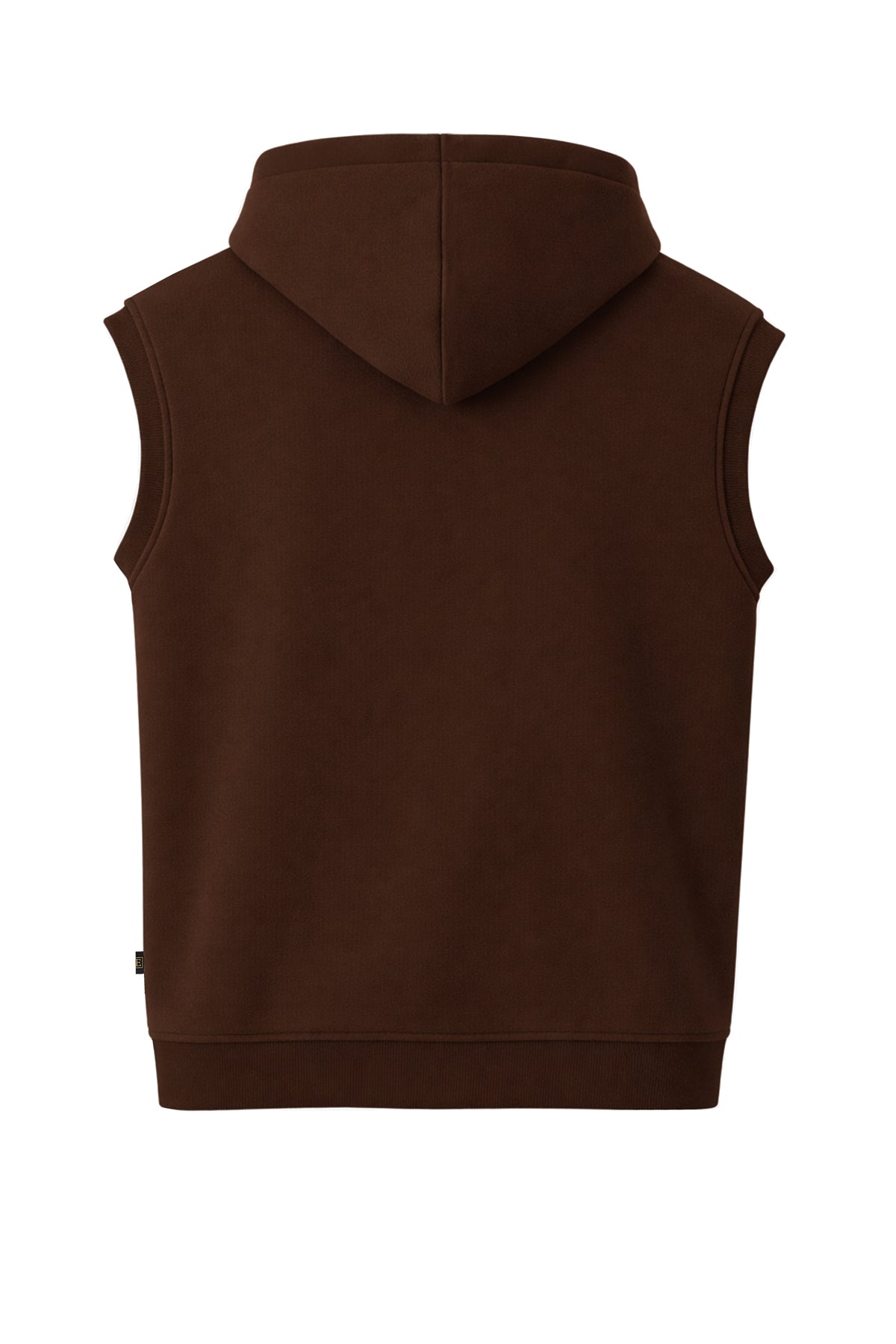 Erkek Kapüşonlu Fermuarlı Yelek