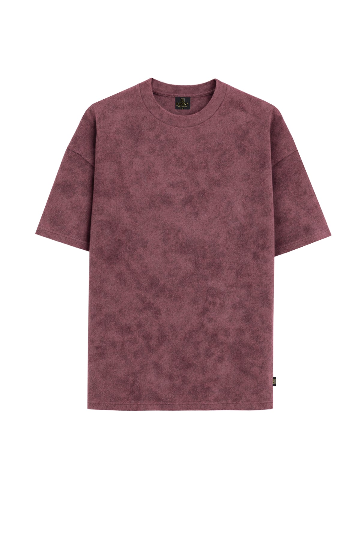 Vintage Batik Naxışlı Qısaqol Futbolka