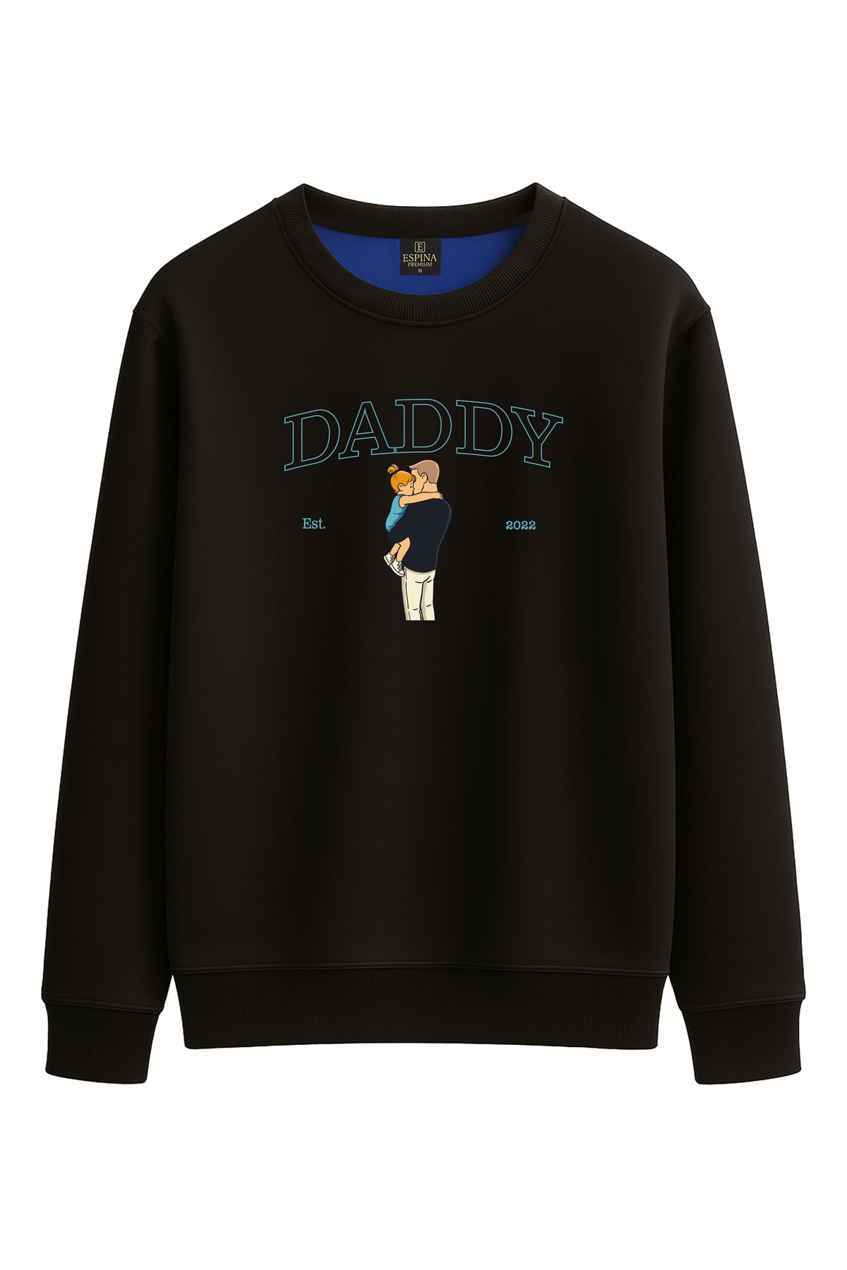 Regular Daddy On Baskılı Sweatshirt