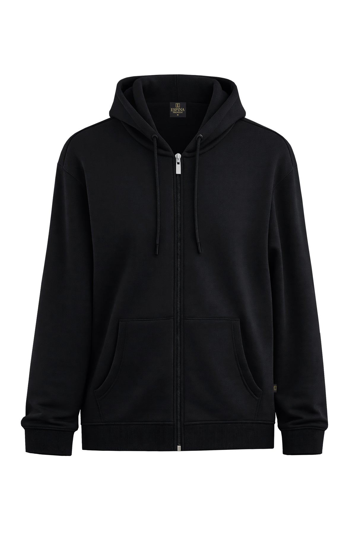 Unisex Fermuarlı Kapüşonlu Sweatshirt