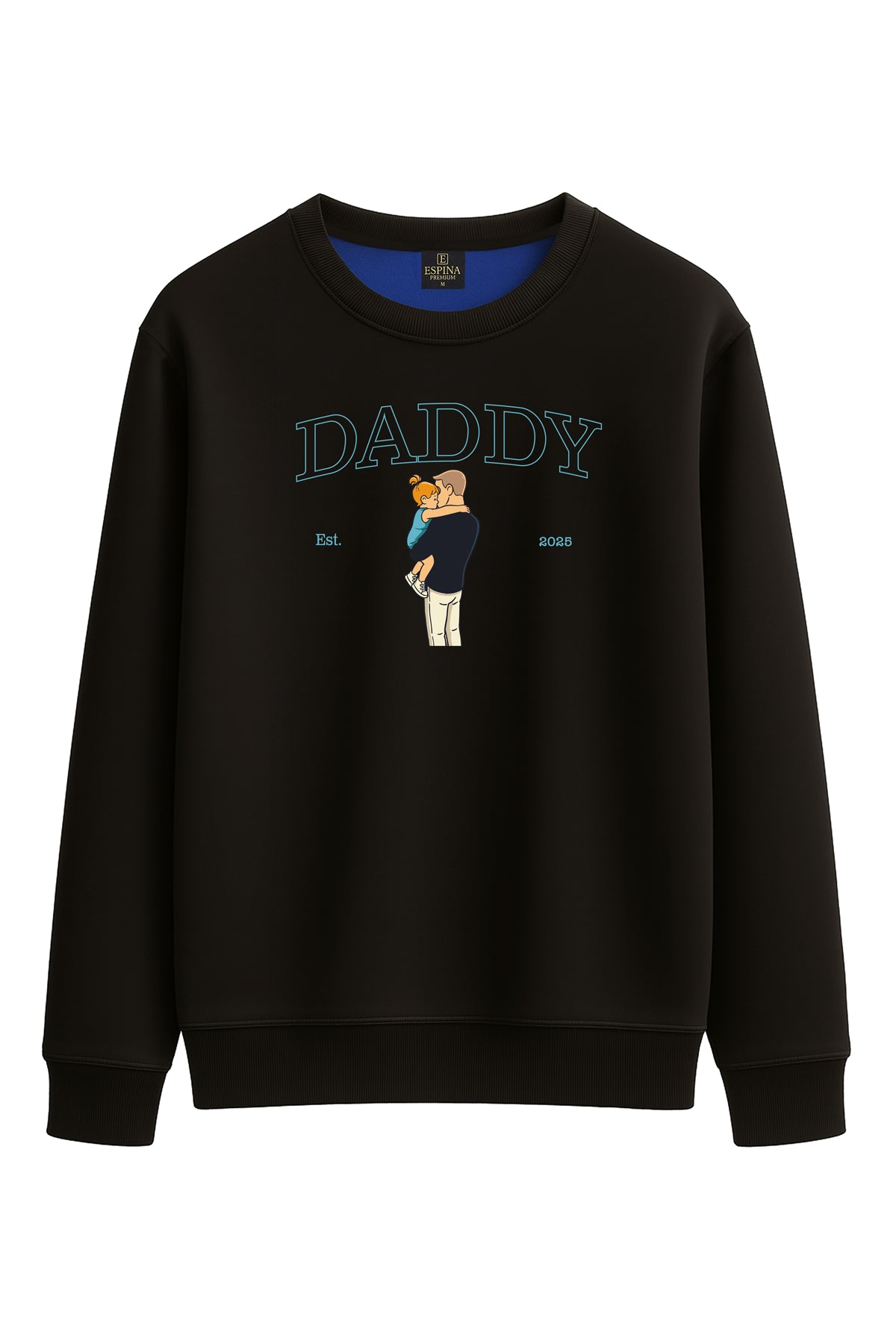 Regular Daddy On Baskılı Sweatshirt