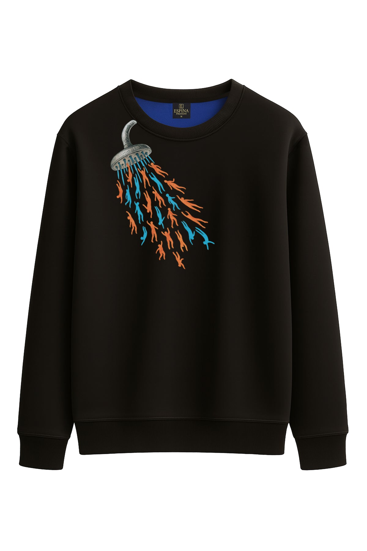 Regular İnsan Baskılı Sweatshirt