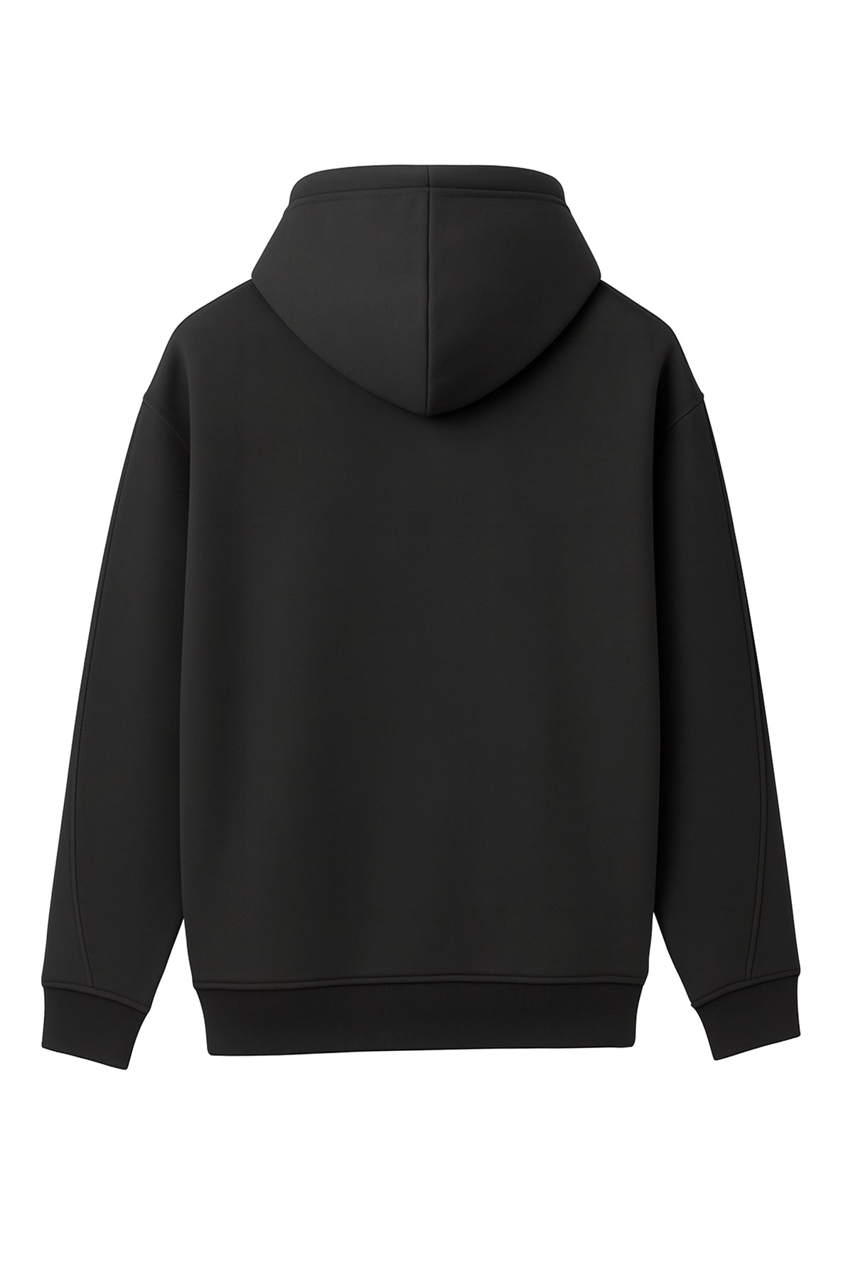 Erkek Kesik Detaylı Kanguru Cepli Kapüşonlu Sweatshirt