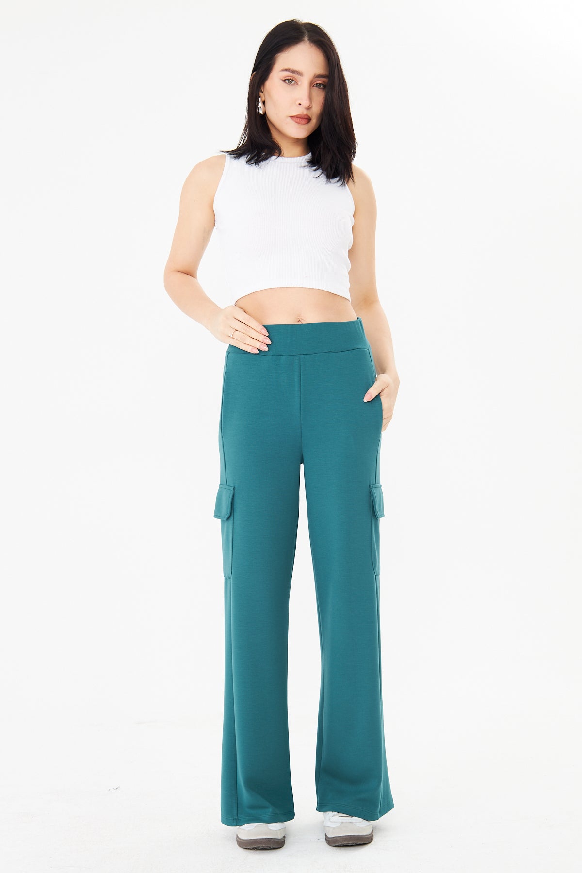 Kadın Wide Leg Pantolon