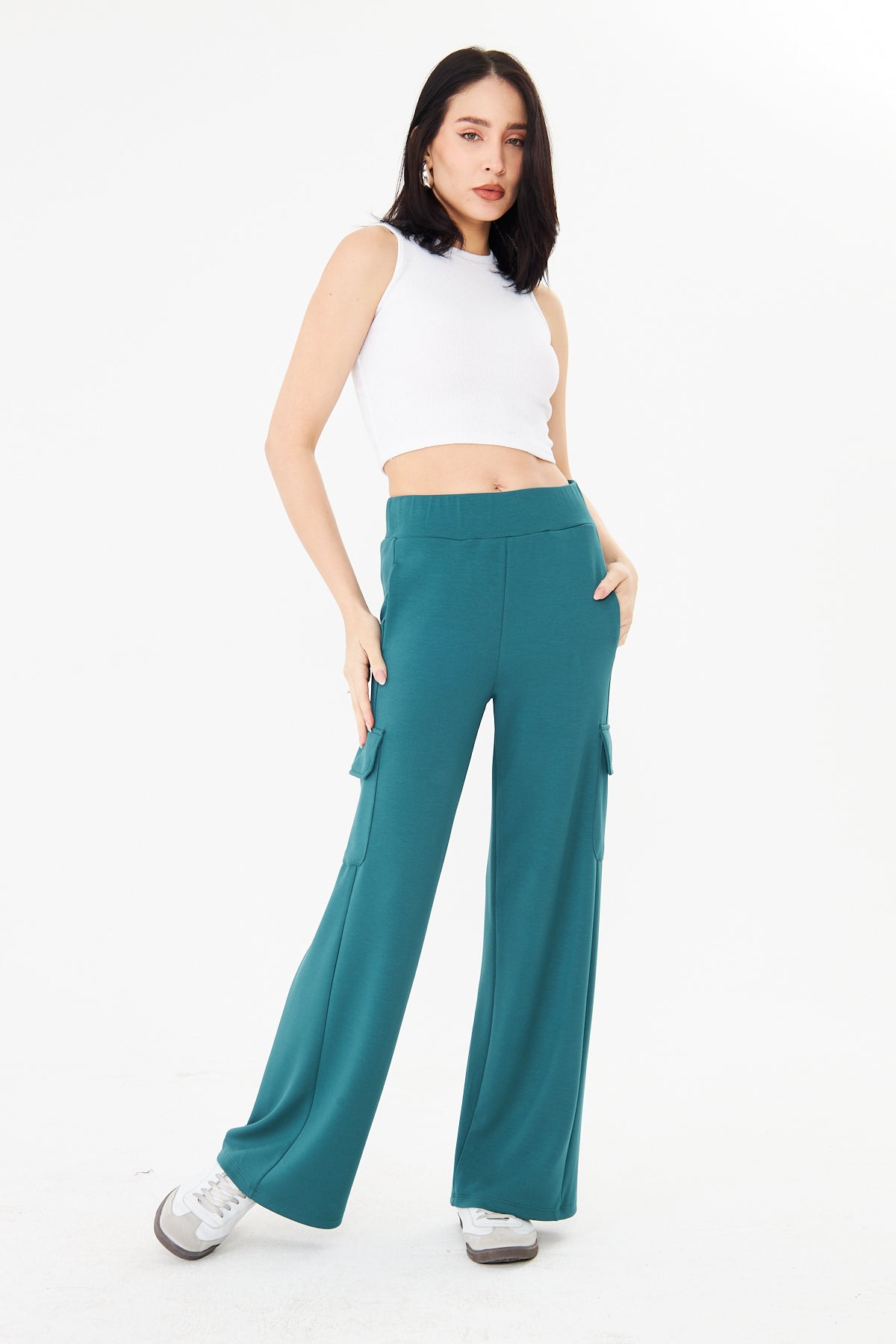 Kadın Wide Leg Pantolon