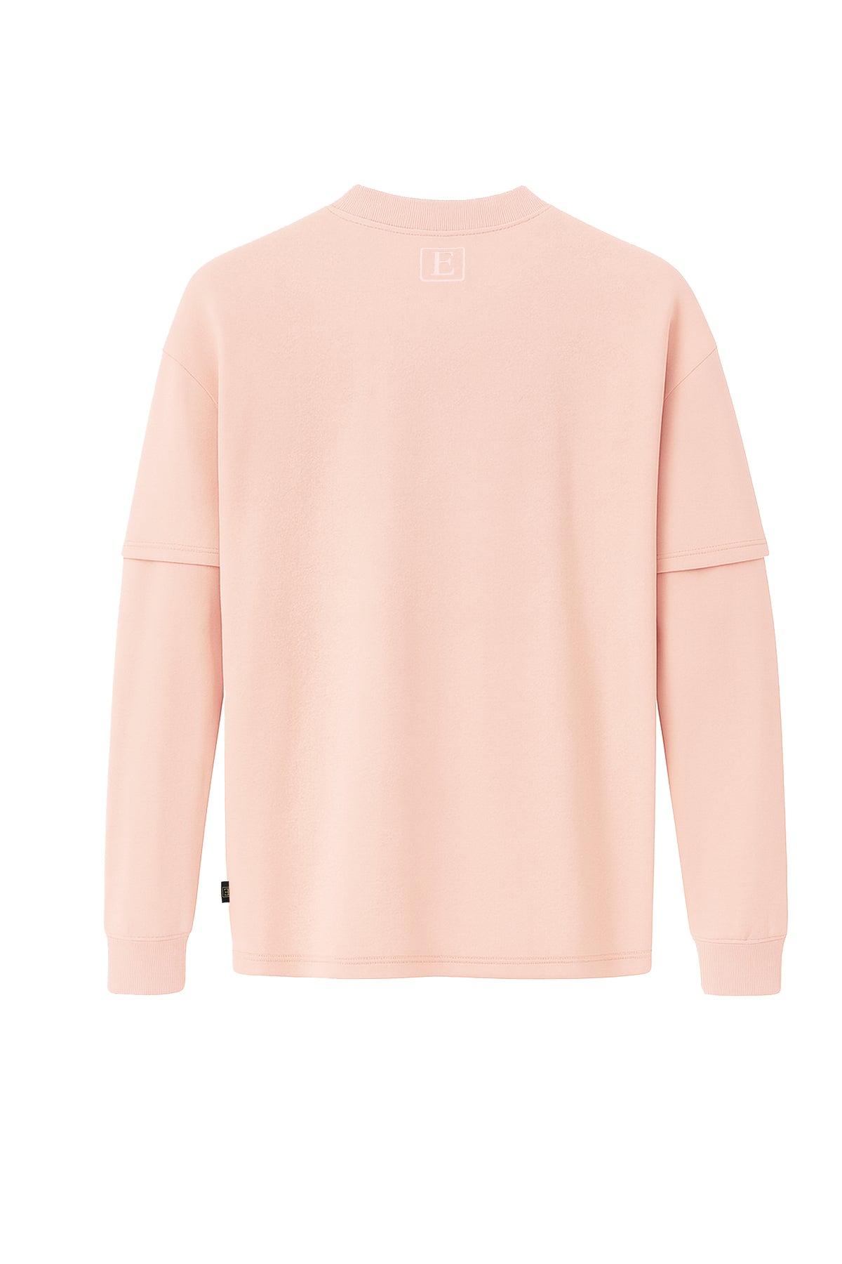 Uzun Kollu Happy Valentine's Baskılı Oversize Tişört