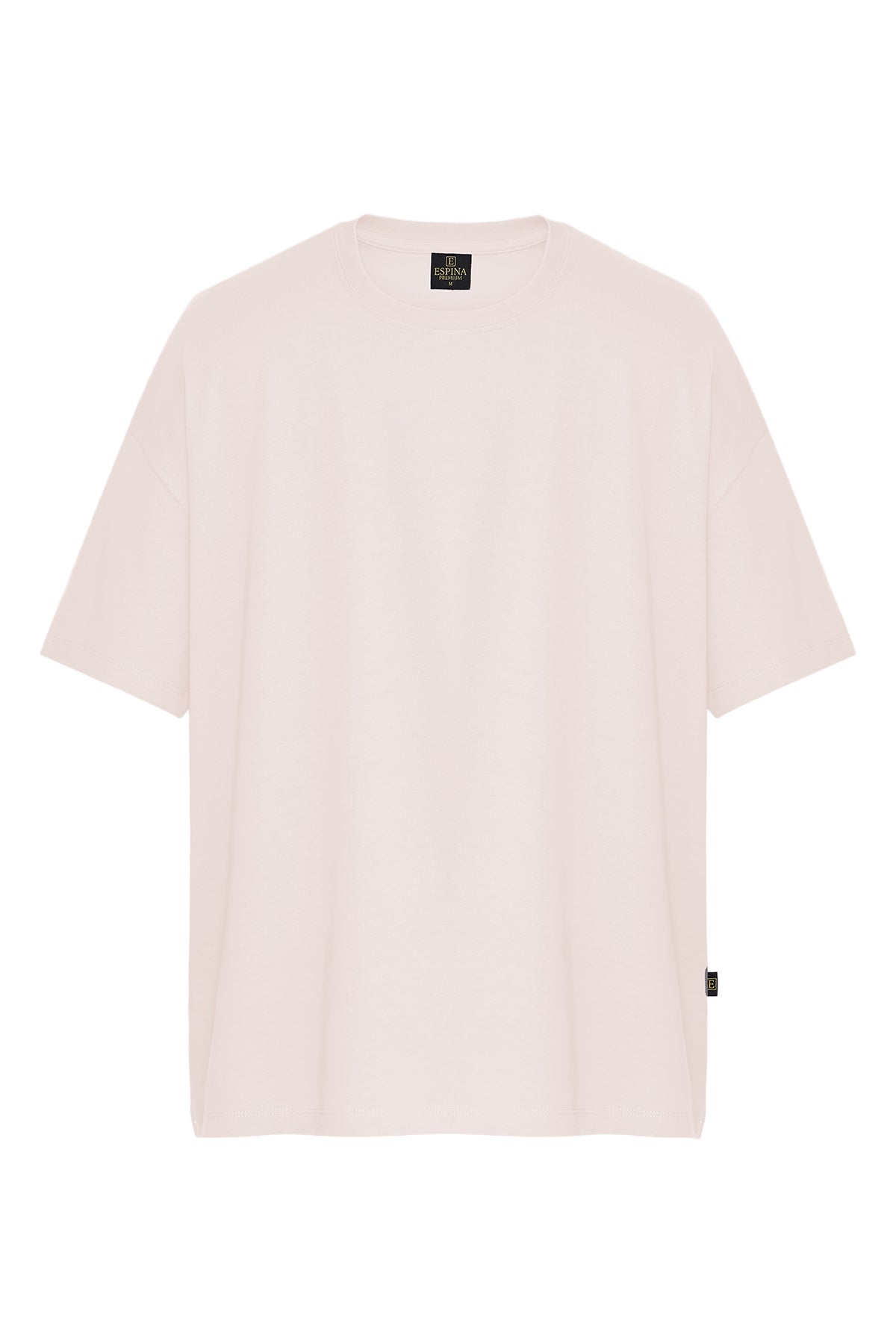 Basic Tişört Oversize - Pembe