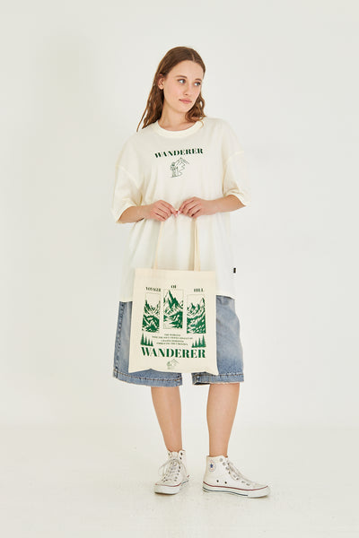 Sırt-Ön Tasarım Oversize Tişört