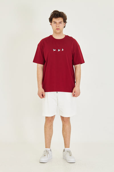 Minimal Tasarım Oversize Tişört