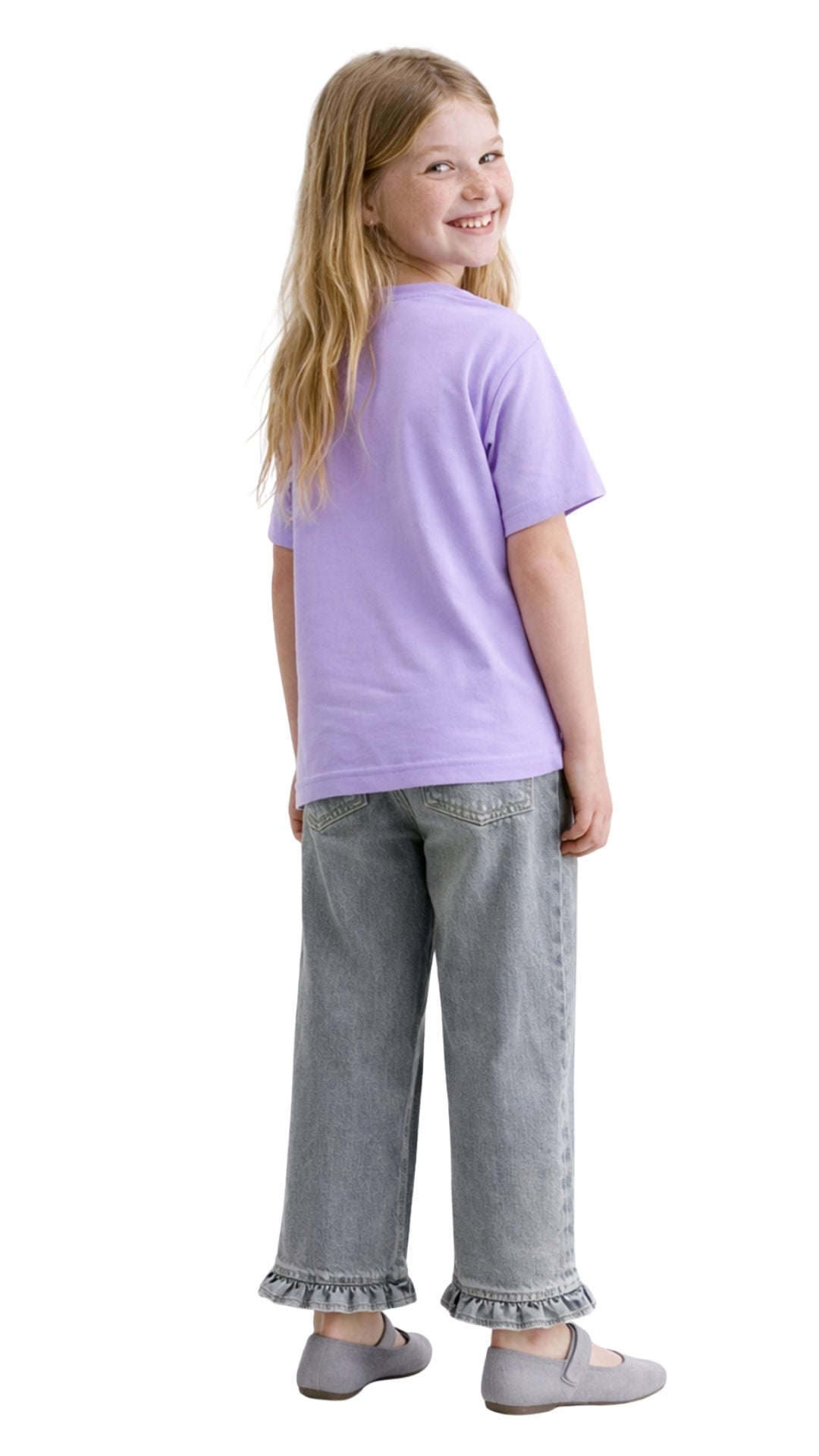 Kız Çocuk Bebek %100 Pamuk Basic Tişört 3'lü Set