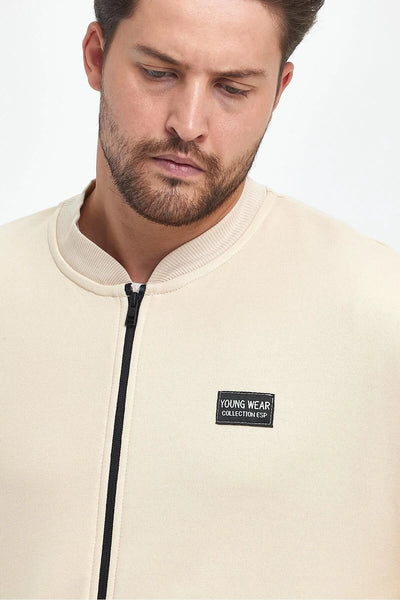 Erkek Rahat Kalıp Uzun Kollu Kolej Ceket