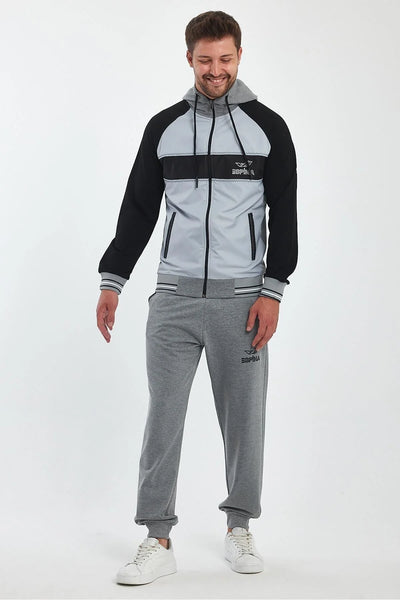 Erkek Kapüşonlu Spor Eşofman Takımı