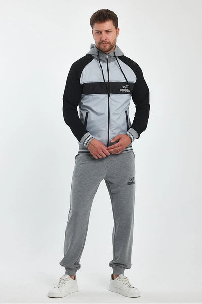 Erkek Kapüşonlu Spor Eşofman Takımı