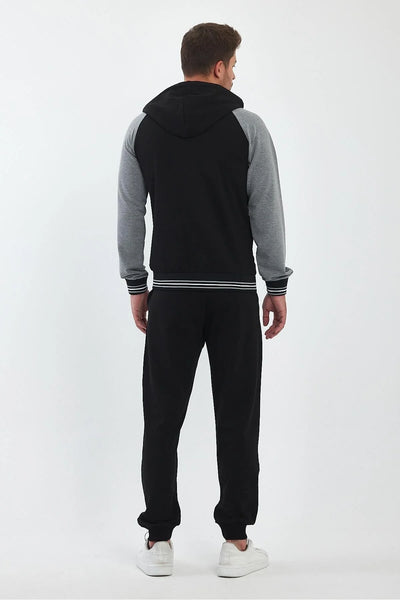 Erkek Kapüşonlu Spor Eşofman Takımı