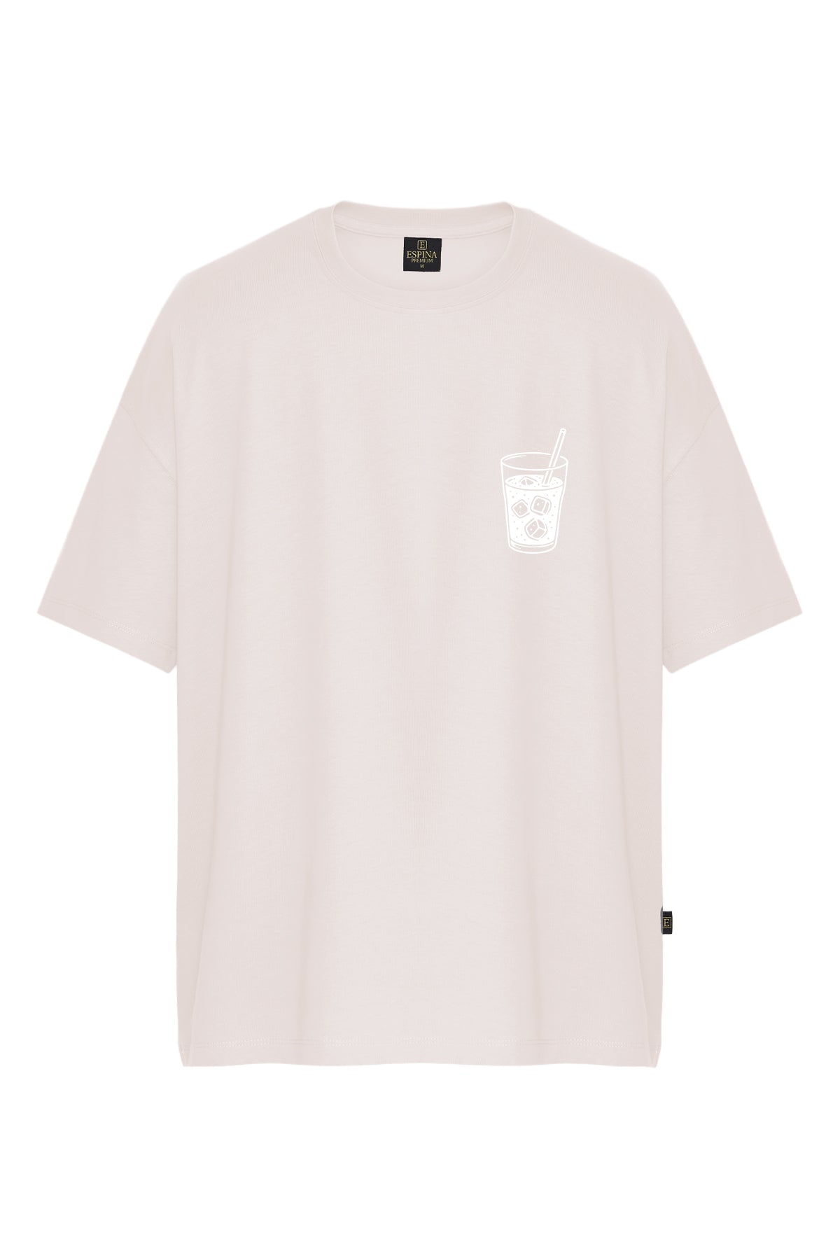 Minimal Tasarım Oversize Tişört