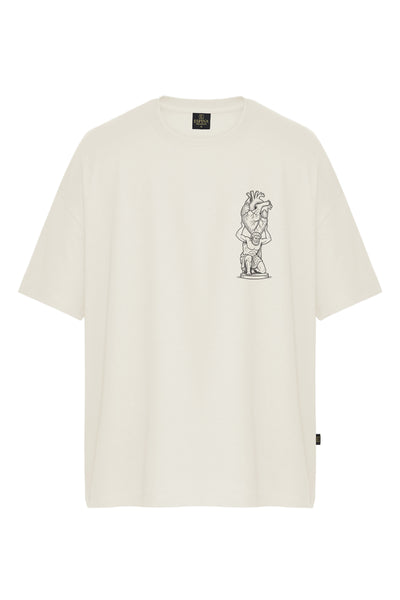 Minimal Tasarım Oversize Tişört