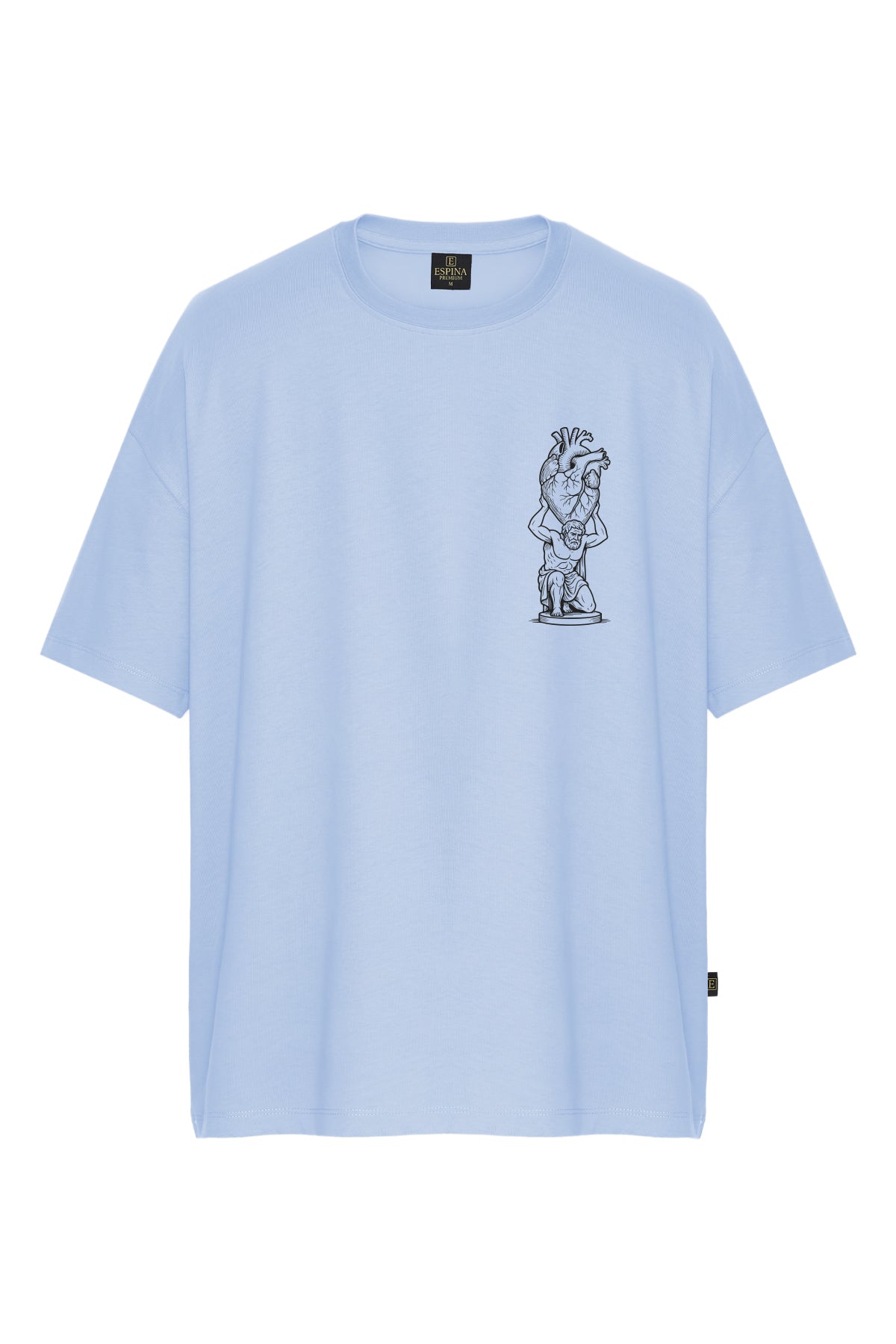 Minimal Tasarım Oversize Tişört