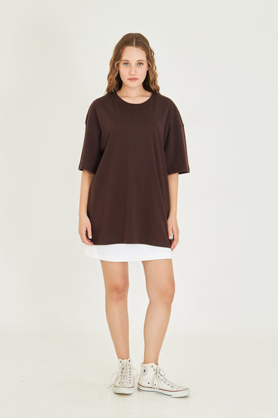 Arxa Dizaynlı Böyük Ölçülü Futbolka 