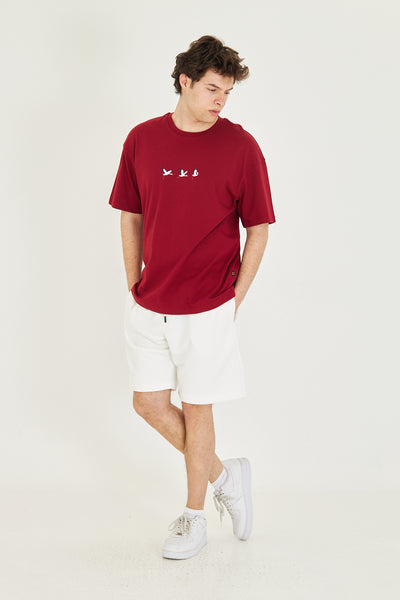 Minimal Tasarım Oversize Tişört