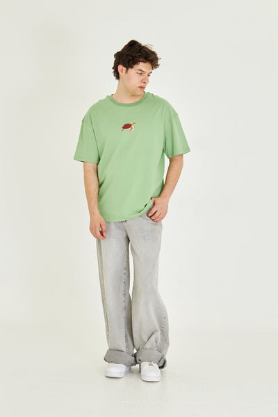 Minimal Tasarım Oversize Tişört