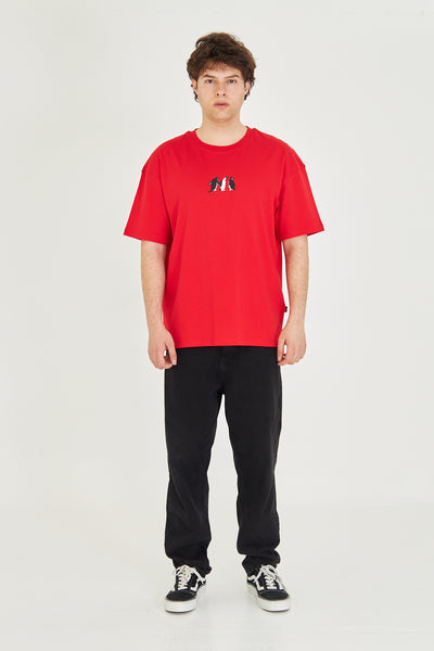 Minimal Tasarım Oversize Tişört