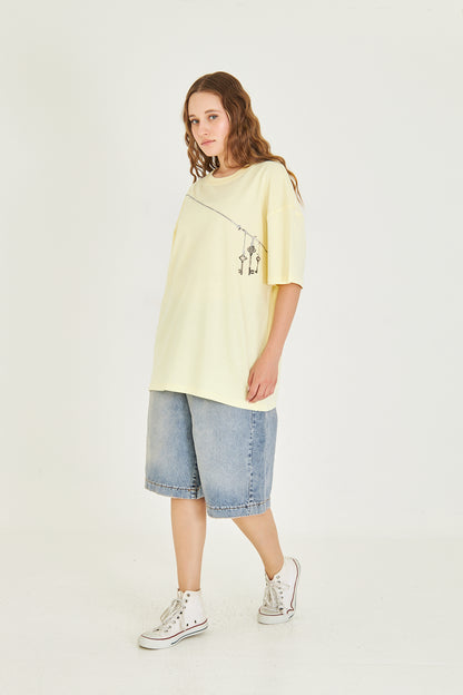 Ultra Tasarım Oversize Tişört