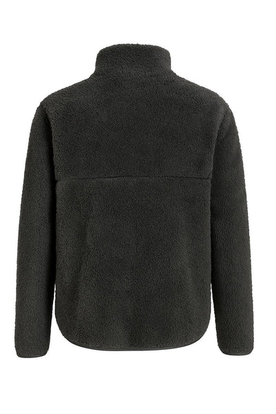 Kadın Peluş Fermuarlı Sweatshirt