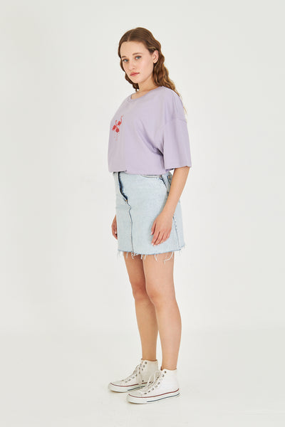 Minimal Tasarım Oversize Tişört