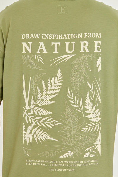 Sırt-Ön Tasarım Oversize Tişört