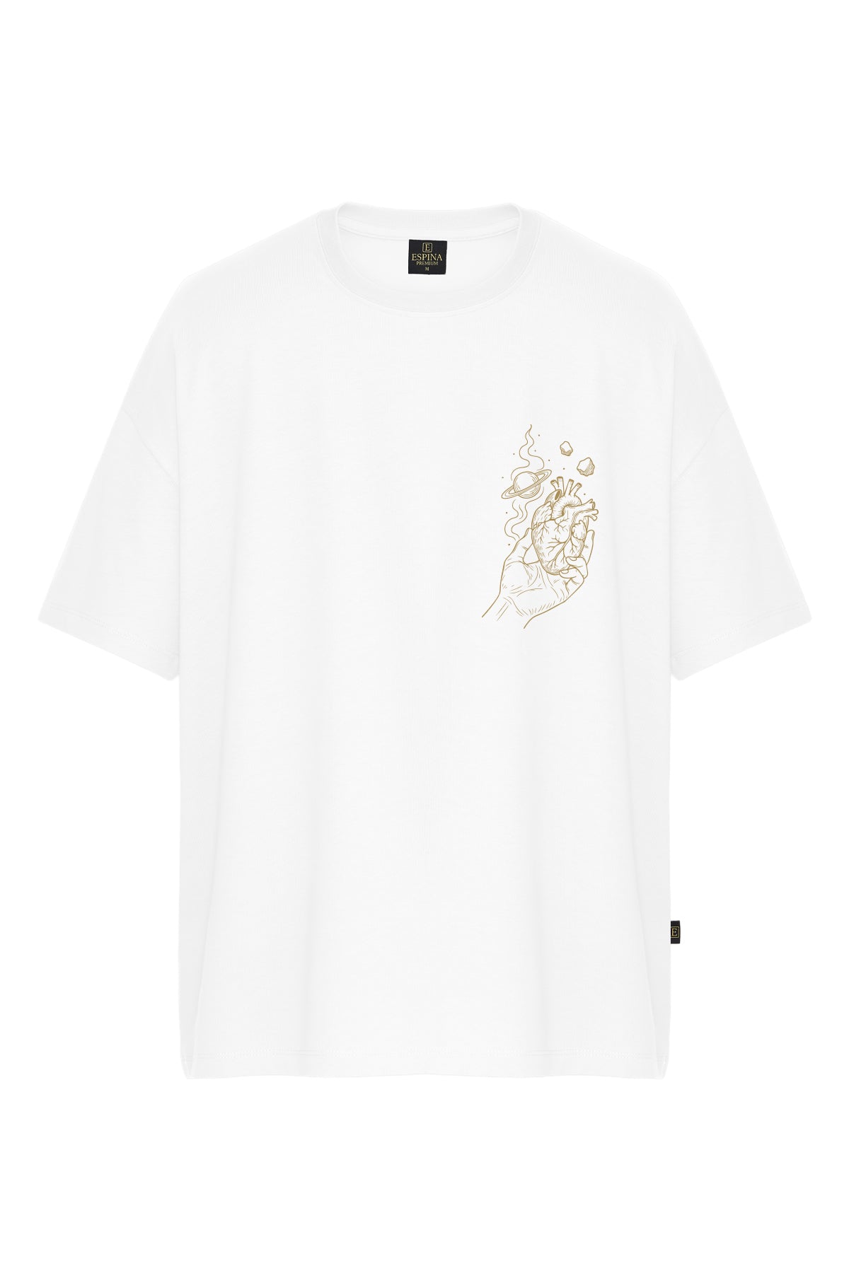 Minimal Tasarım Oversize Tişört
