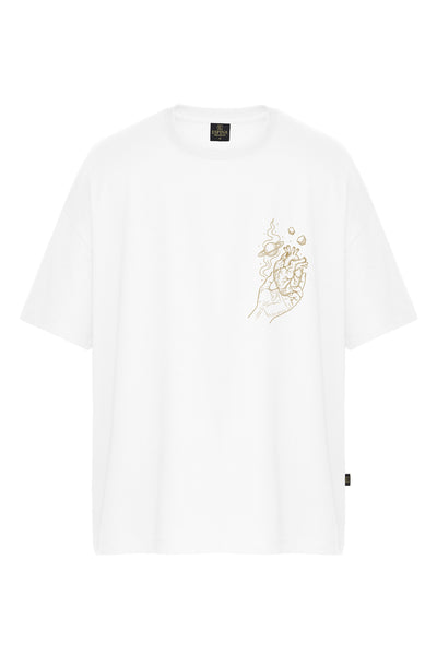 Minimal Tasarım Oversize Tişört
