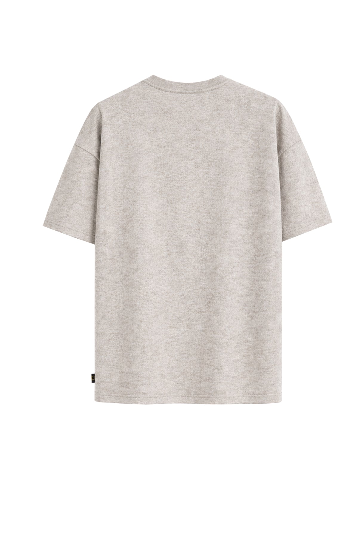 Vintage Batik Desenli Kısa Kollu Tişört