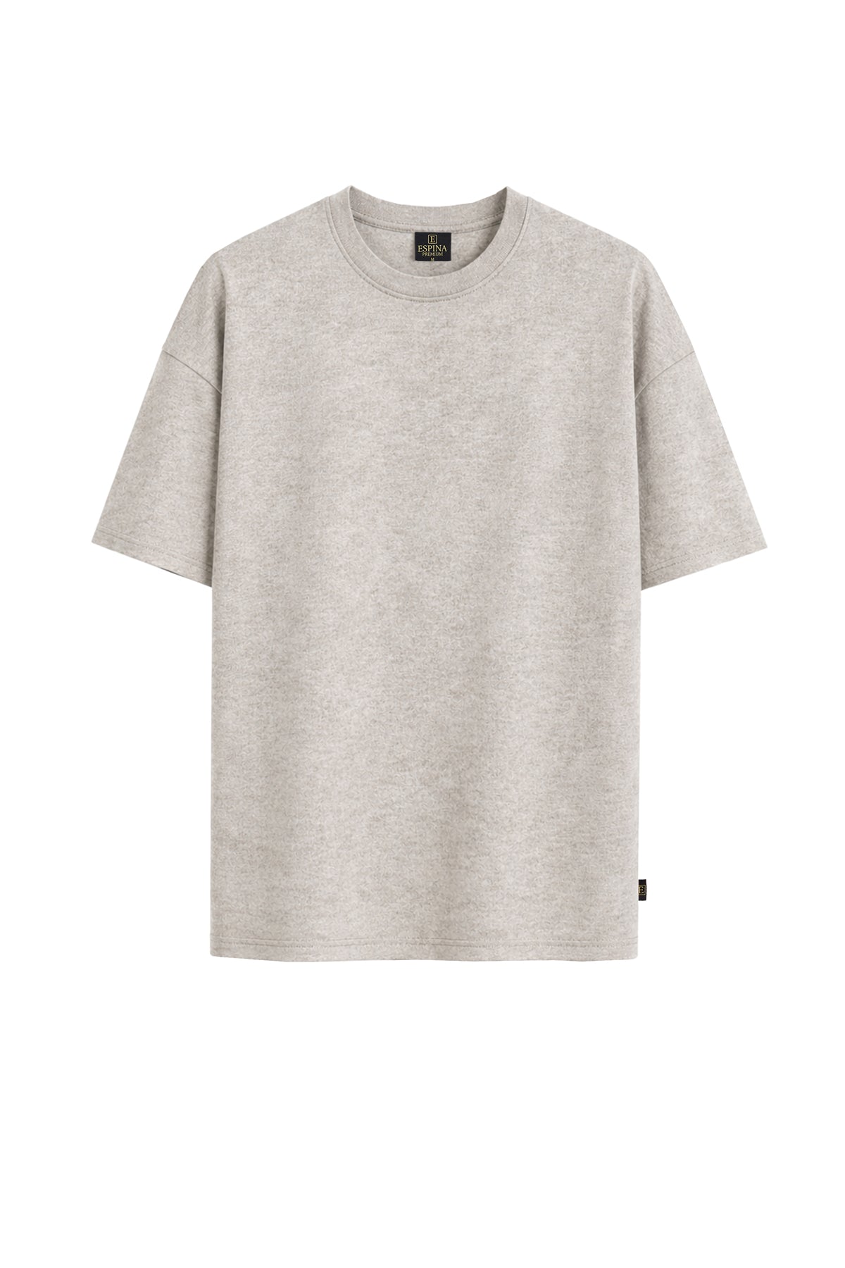 Vintage Batik Desenli Kısa Kollu Tişört