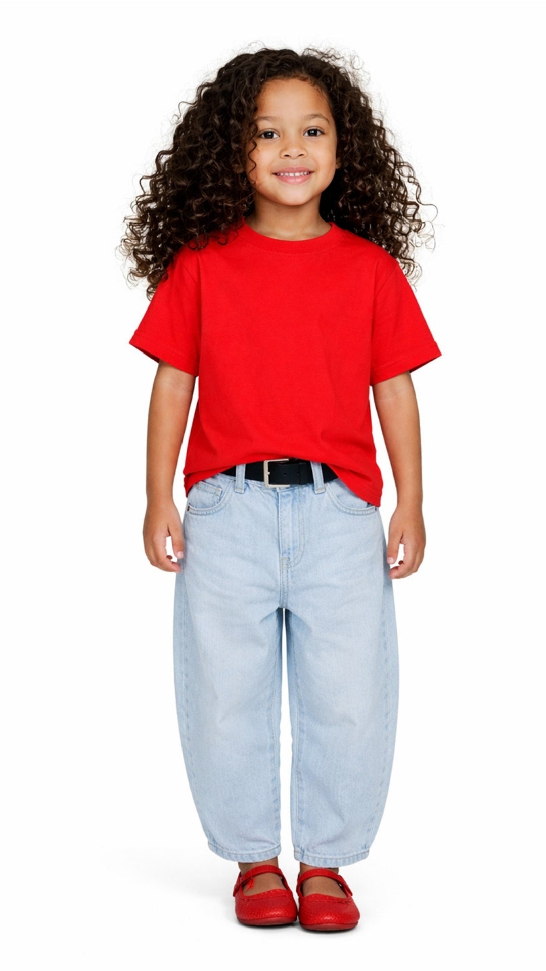 Kız Çocuk Bebek %100 Pamuk Basic Tişört 3'lü Set