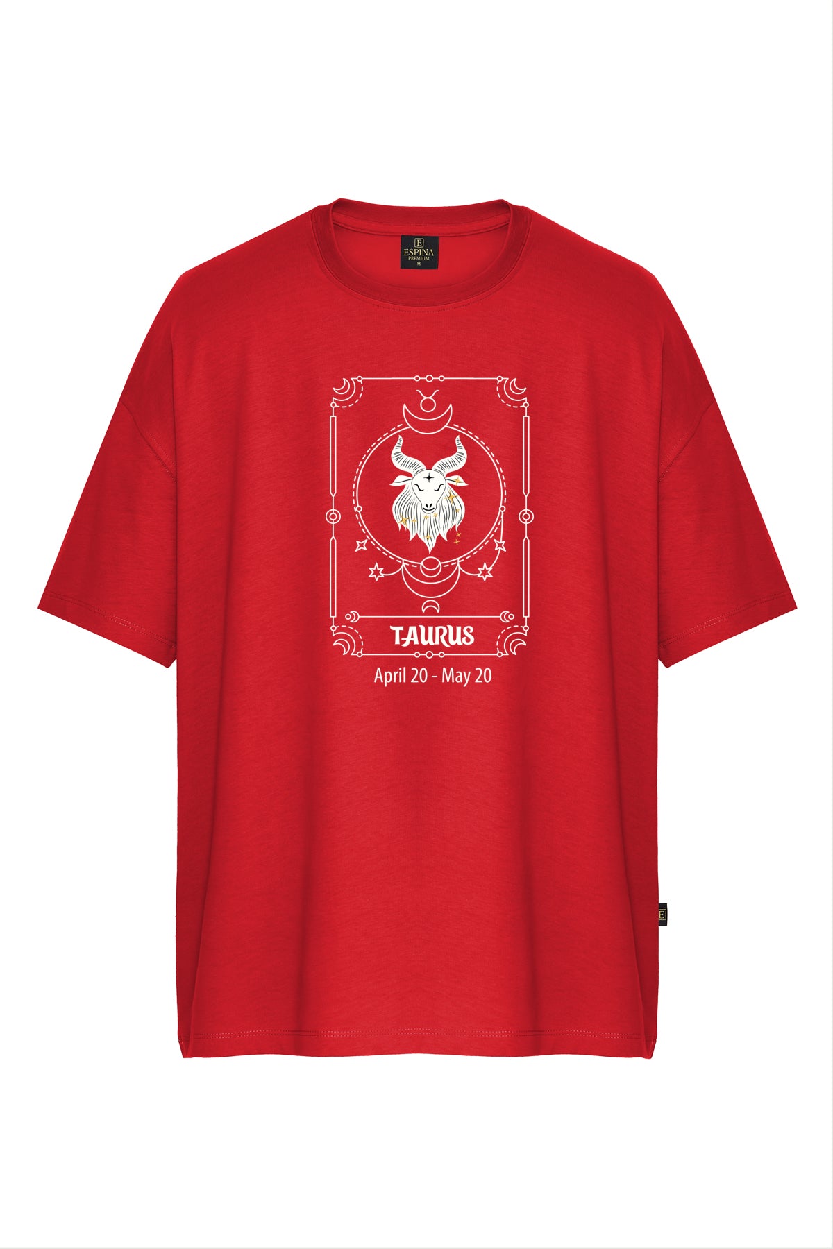 Zodiac Oversize T-Shirt Boğa