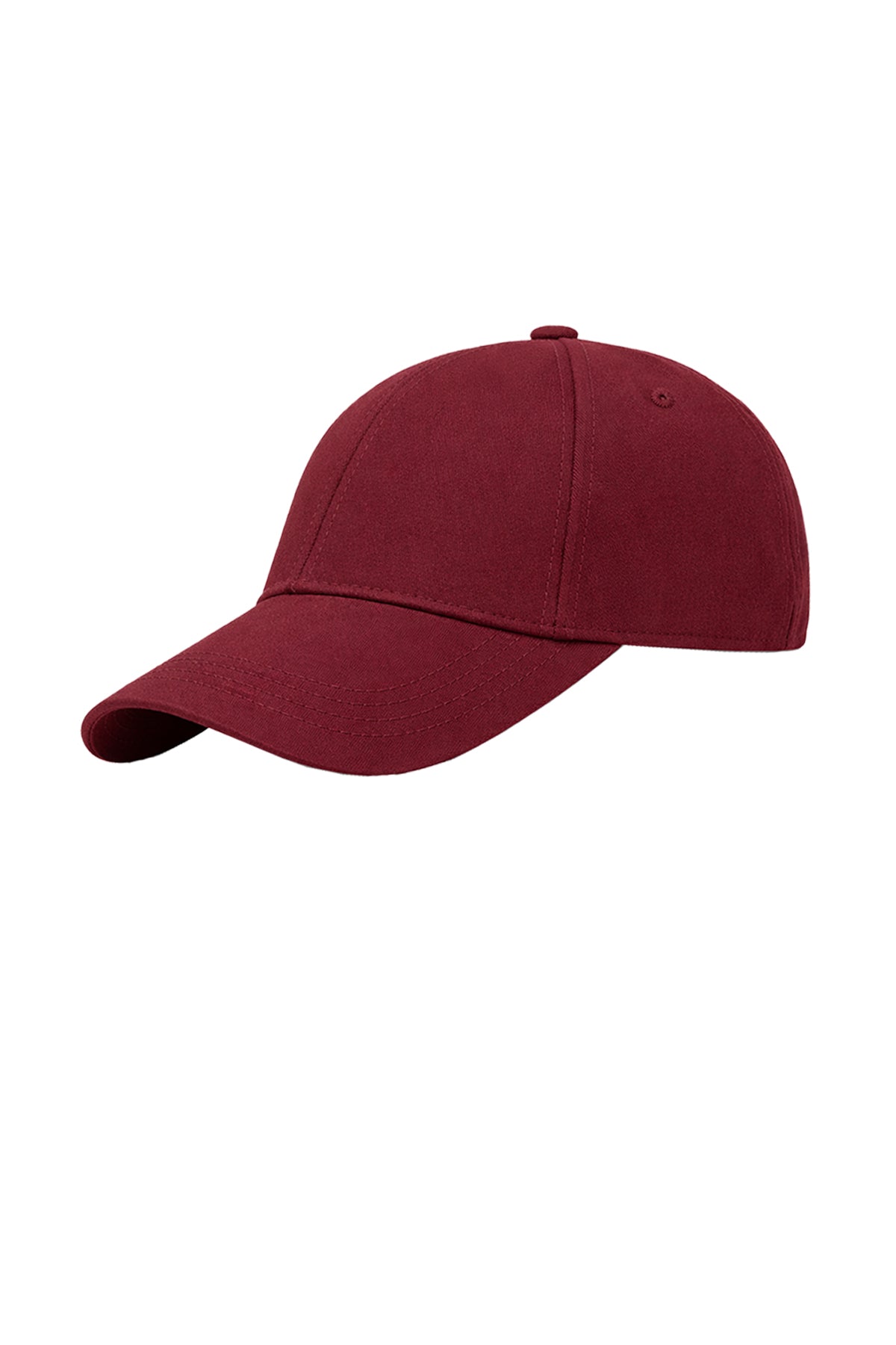 Bordo Ayarlanabilir Şapka & Klasik Baseball Cap