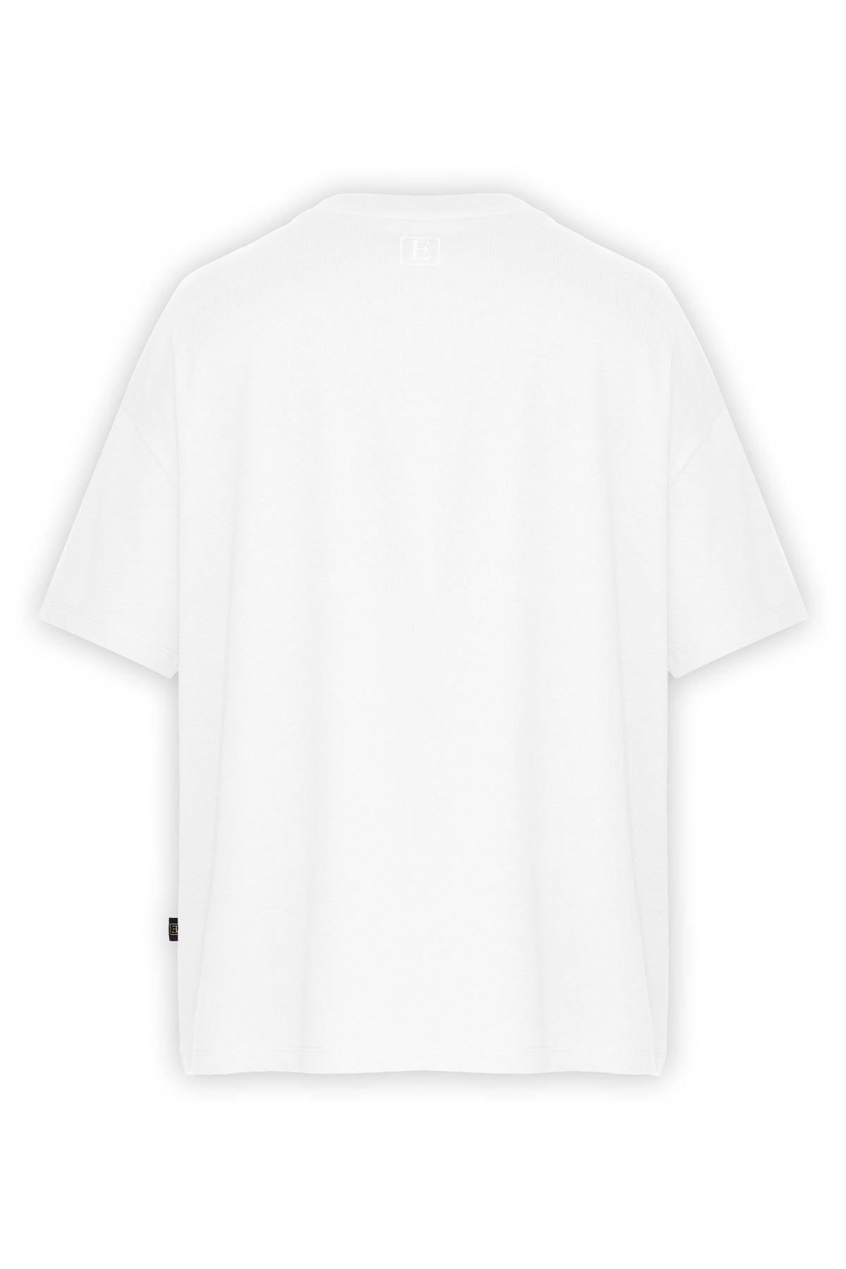 Basic Tişört Oversize - Beyaz
